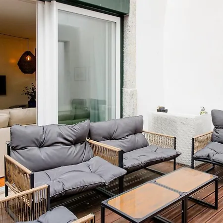 Daire Sao Bento Patio W Ac Lisboa